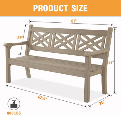 Marcytop 3-Person Garden Bench