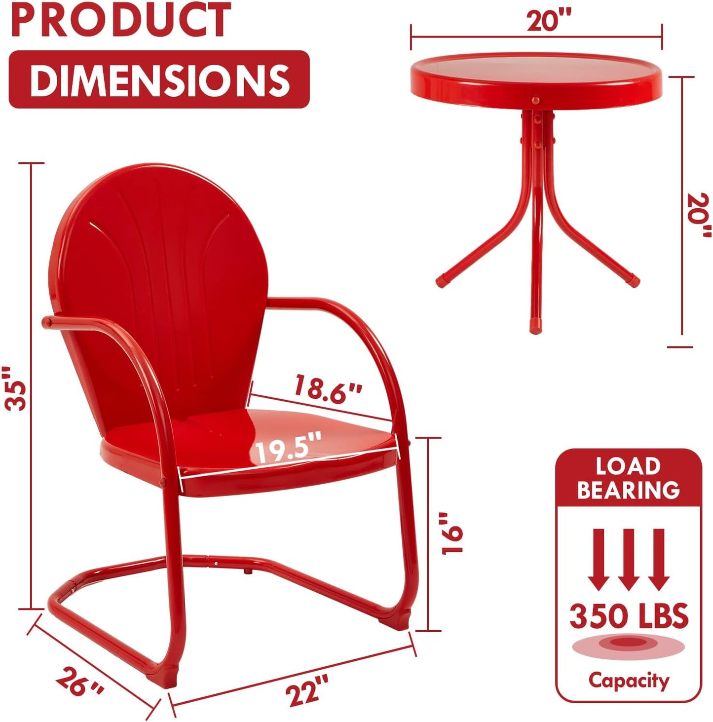 Marcytop Outdoor Bistro Set