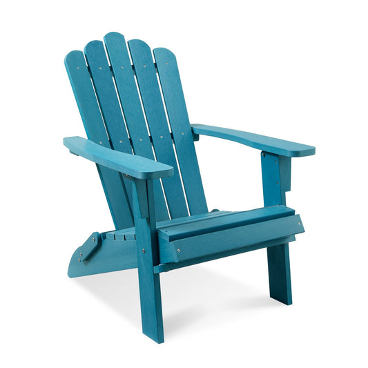 Marcytop Folding Adirondack Chair Blue